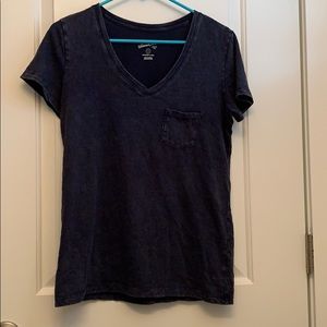 Blue denim cotton shirt